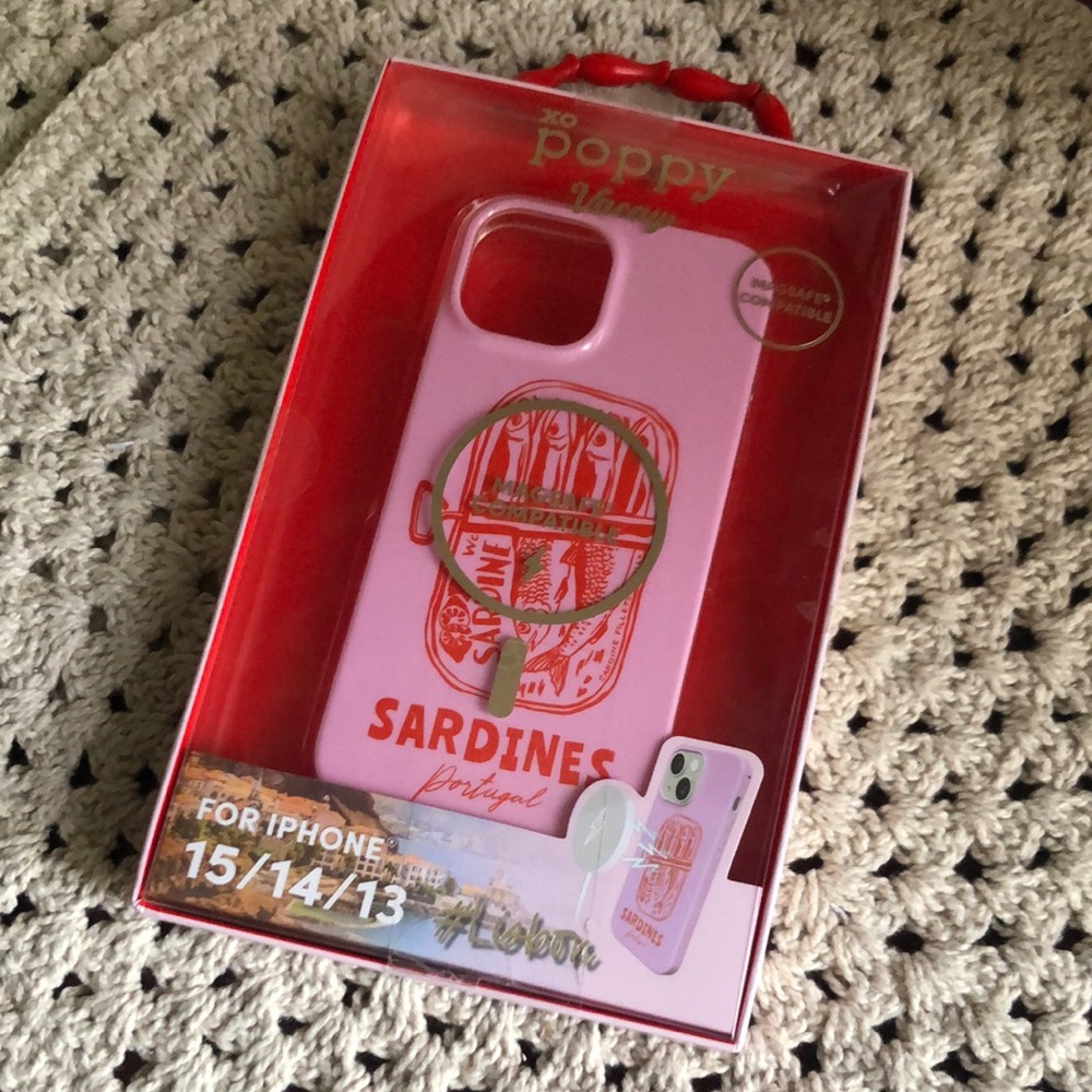 SARDINES Pink iPhone Phone Case
